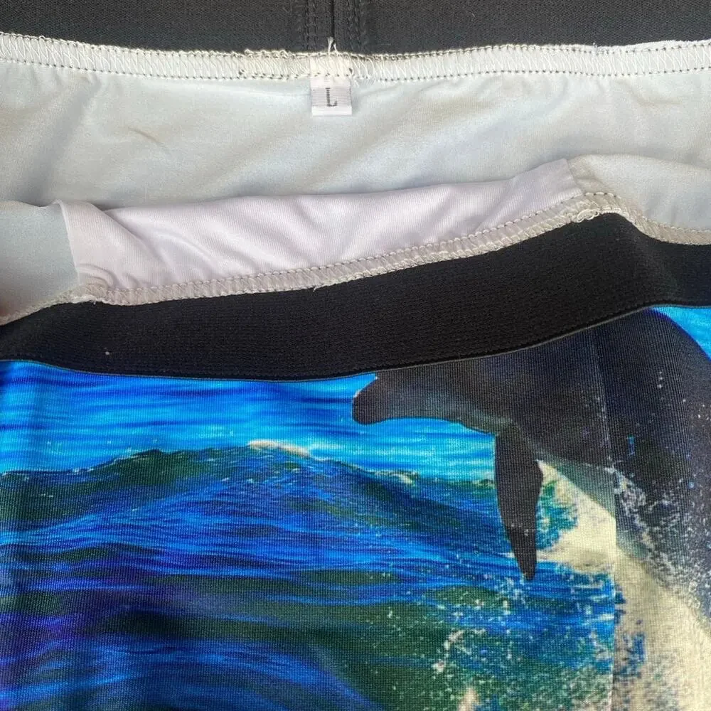 Size Medium New in package Men’s dolphin boxer briefs gift gag gift cruise beach